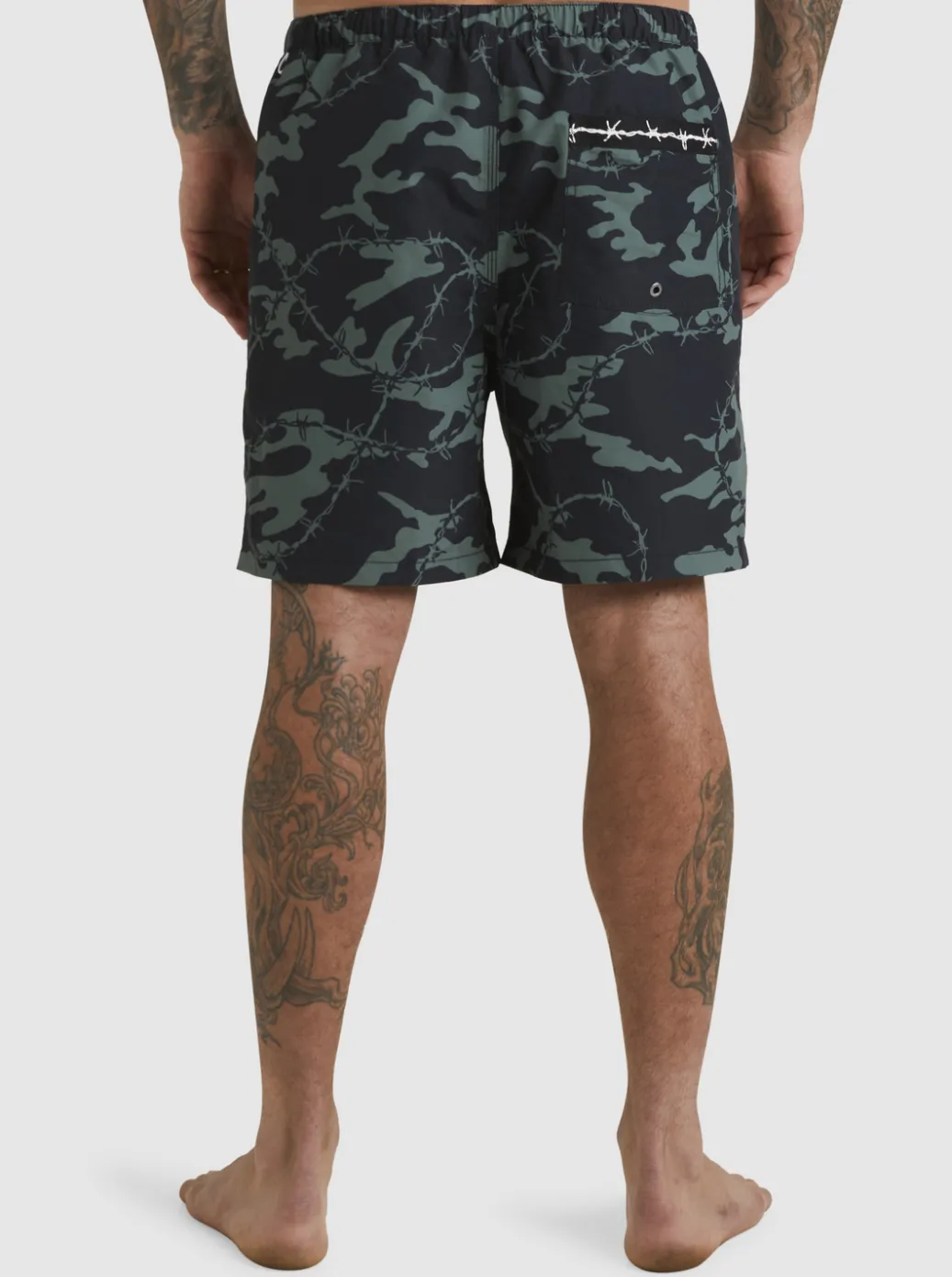 Clearance Quiksilver Mikey Volley 18" Volleys Black