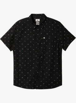 Cheap Quiksilver Minimo Short Sleeve Shirt Black Minimo