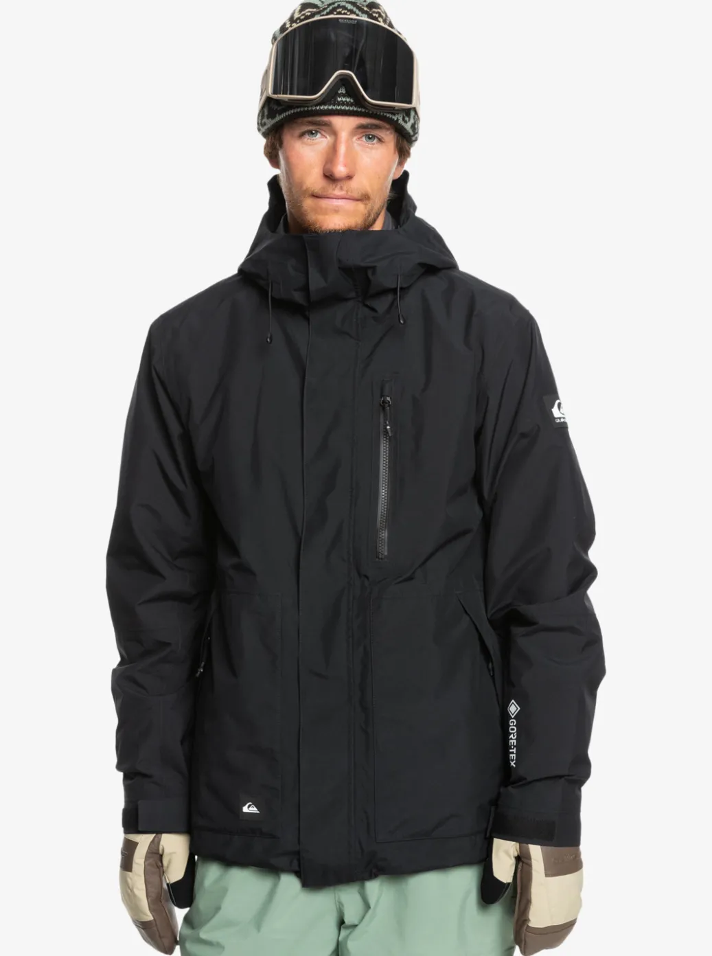 Cheap Quiksilver Mission Gore-Tex® Snow Jacket True Black