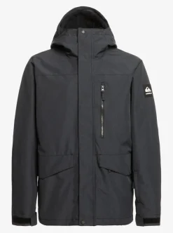 Best Quiksilver Mission 3-In-1 Technical Snow Jacket True Black