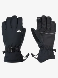 Outlet Quiksilver Mission Insulated Ski/Snowboard Gloves True Black