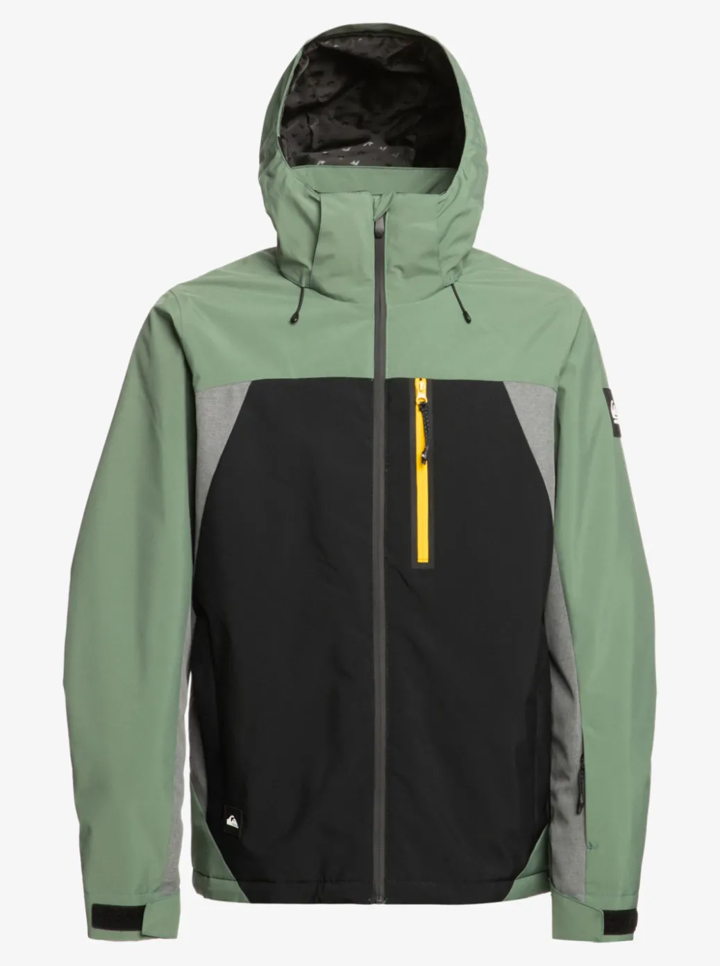 Discount Quiksilver Mission Plus Technical Snow Jacket True Black