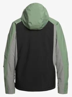Discount Quiksilver Mission Plus Technical Snow Jacket True Black