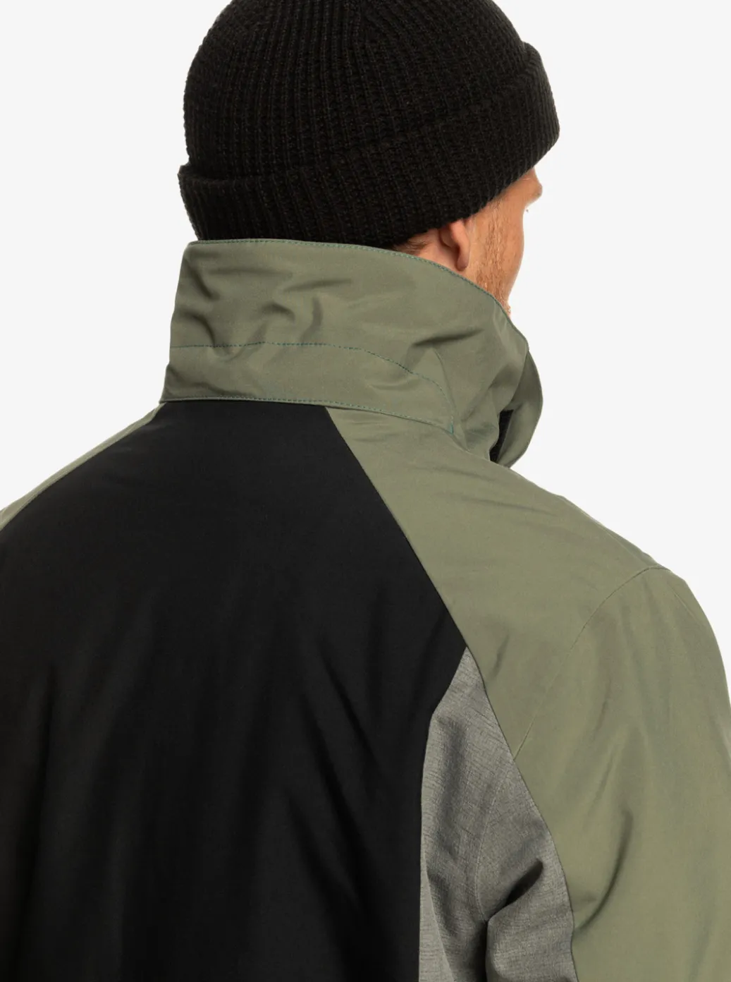 Discount Quiksilver Mission Plus Technical Snow Jacket True Black