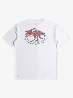 Outlet Quiksilver Mix Session Upf 50 Short Sleeve Surf Tee Birch