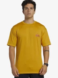 Sale Quiksilver Mix Session Upf 50 Short Sleeve Surf Tee Wheat