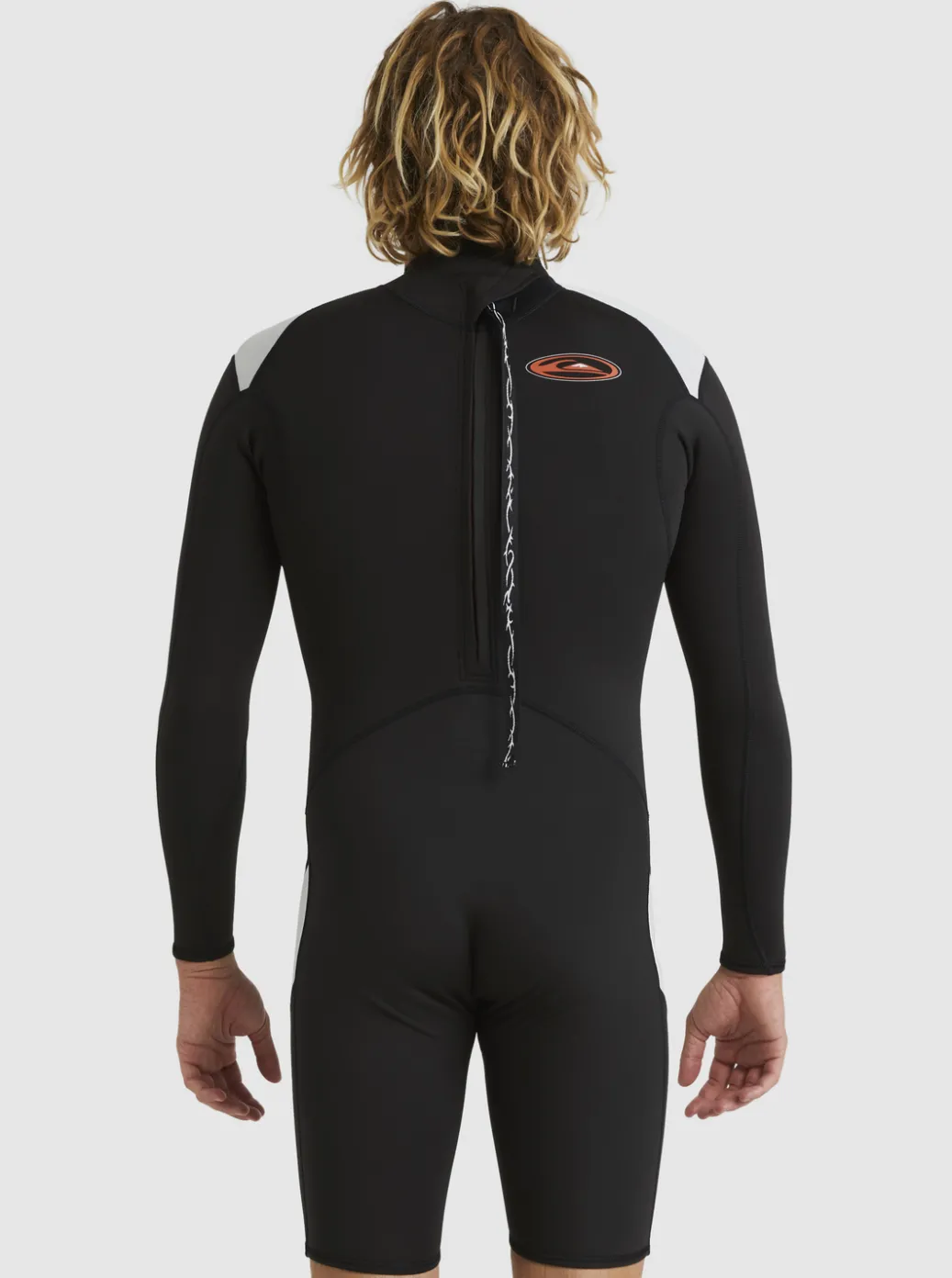 Hot Quiksilver 2/2Mm Capsule Saturn Long Sleeve Spring Suit Black/Lunar Rock