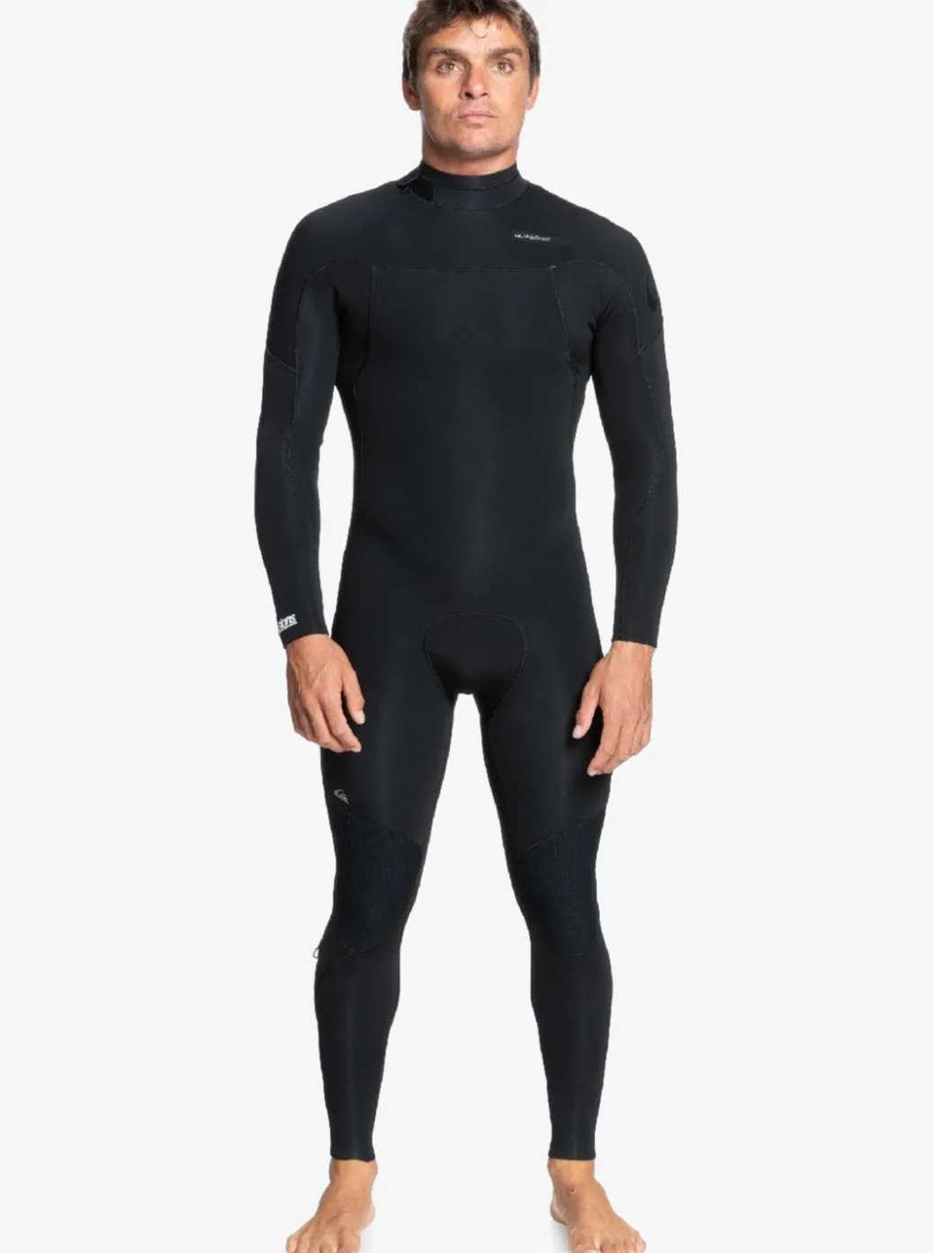 New Quiksilver 3/2Mm Everyday Sessions Back Zip Wetsuit Black