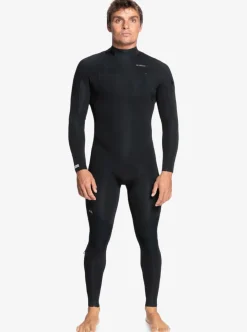 Best Quiksilver 5/4/3Mm Everyday Sessions Back Zip Wetsuit Black