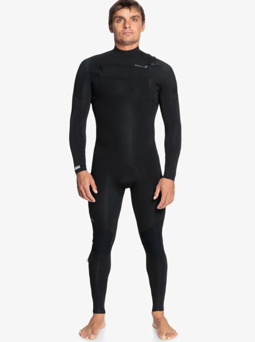 Best Quiksilver 4/3Mm Everyday Sessions Chest Zip Wetsuit Black