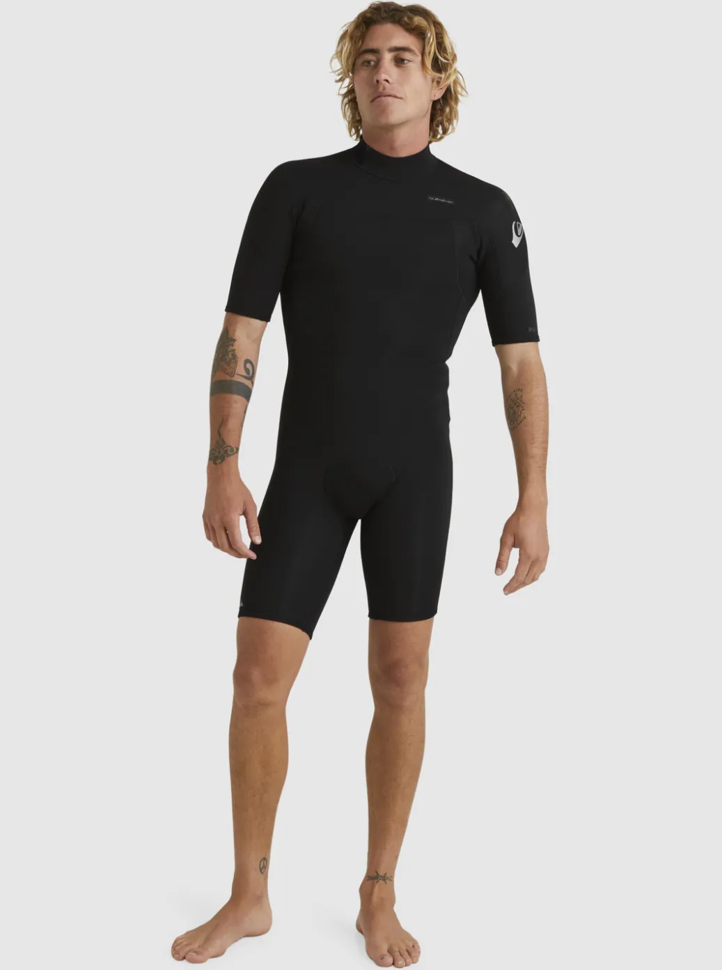 Best Sale Quiksilver 2/2Mm Everyday Sessions Short Sleeve Back Zip Springsuit Black