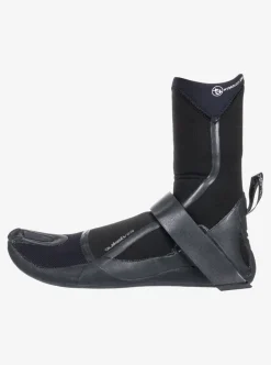 Shop Quiksilver 5Mm Marathon Sessions Split Toe Wetsuit Boots Black