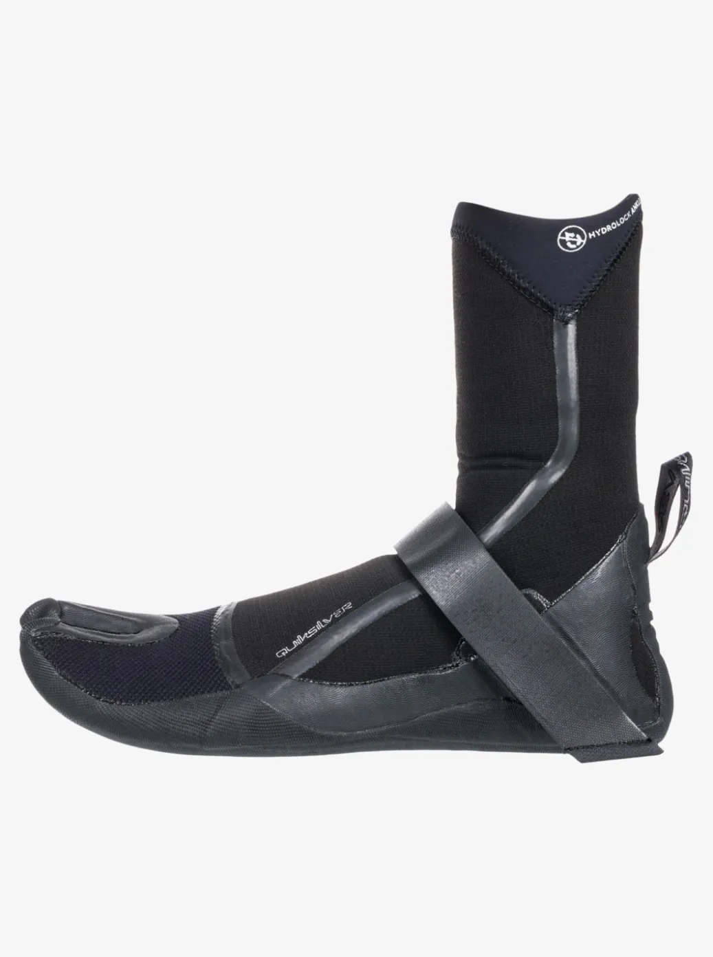 Shop Quiksilver 5Mm Marathon Sessions Split Toe Wetsuit Boots Black