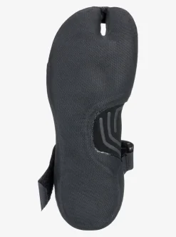 Shop Quiksilver 5Mm Marathon Sessions Split Toe Wetsuit Boots Black