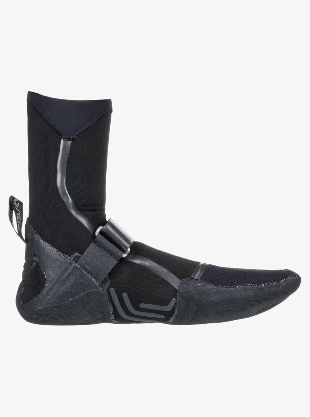 Shop Quiksilver 5Mm Marathon Sessions Split Toe Wetsuit Boots Black