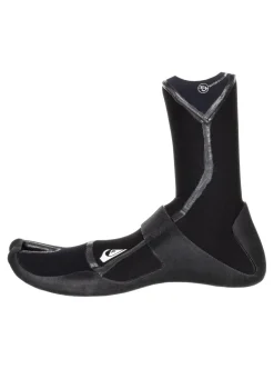Shop Quiksilver 3Mm Marathon Sessions Split Toe Wetsuit Boots Black