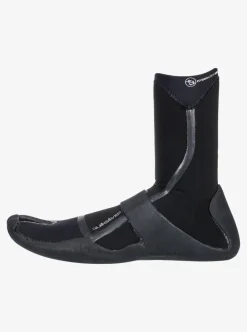 Cheap Quiksilver 3Mm Marathon Sessions Split Toe Wetsuit Boots Black