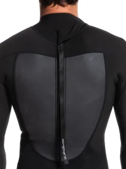 Best Sale Quiksilver 3/2Mm Prologue Back Zip Wetsuit Black