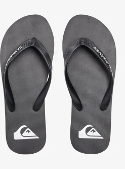 Shop Quiksilver Molokai Core Flip-Flops Black 1