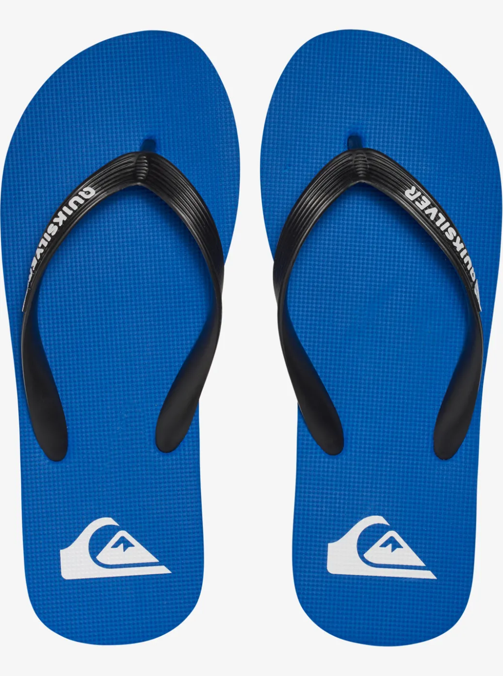 Sale Quiksilver Molokai Flip-Flops Black/Blue/Black