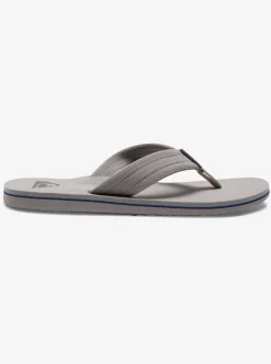 Outlet Quiksilver Molokai Layback Sandals Grey/White/Grey
