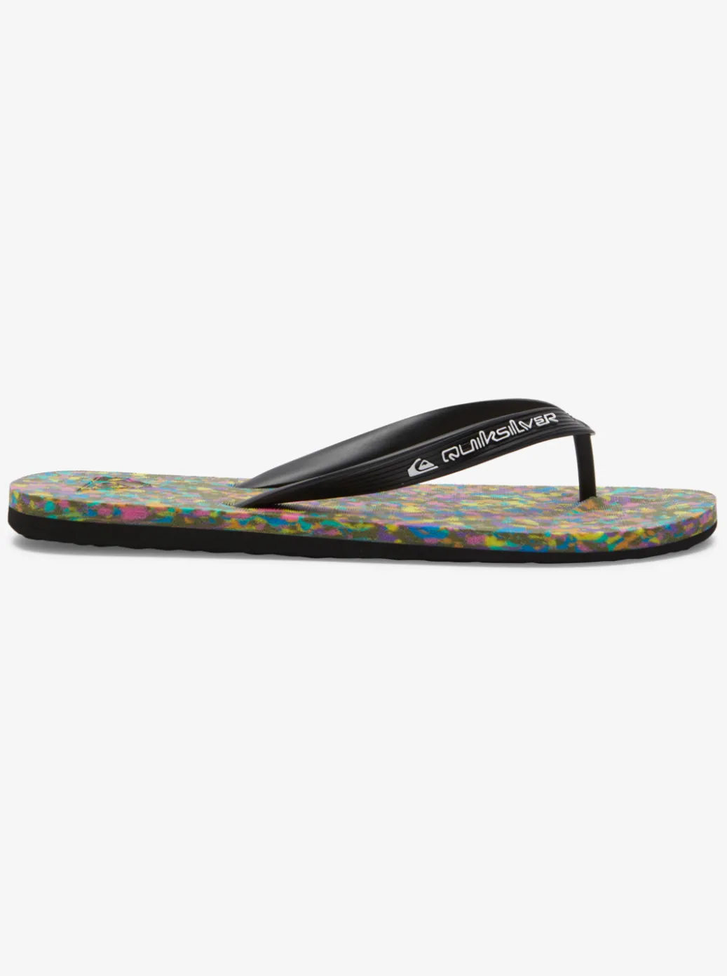Store Quiksilver Molokai Recycled Flip-Flops Black/Blue/Black