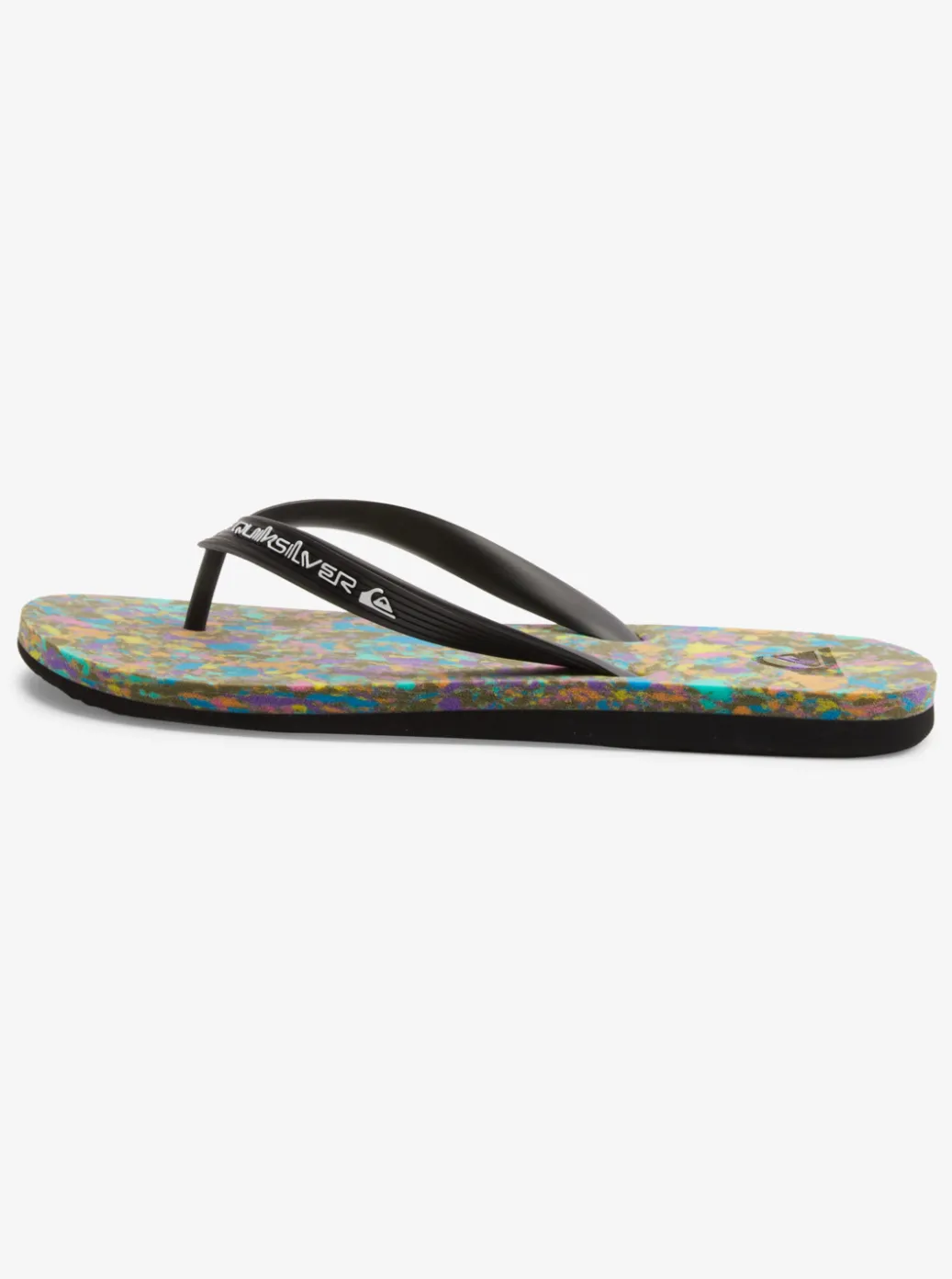 Store Quiksilver Molokai Recycled Flip-Flops Black/Blue/Black