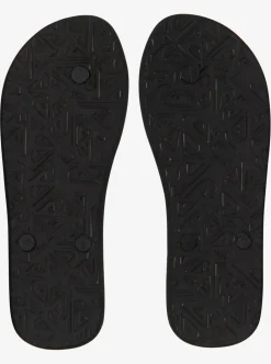 Store Quiksilver Molokai Recycled Flip-Flops Black/Blue/Black