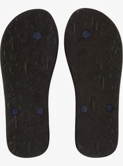 Online Quiksilver Molokai Swell Vision Flip-Flops Blue 3