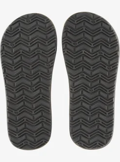 Shop Quiksilver Monkey Wrench Core Sandals Grey 1