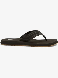 Sale Quiksilver Monkey Wrench Core Sandals Black 1