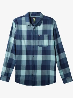 Flash Sale Quiksilver Motherfly Long Sleeve Shirt Pastel Turquoise Motherfly