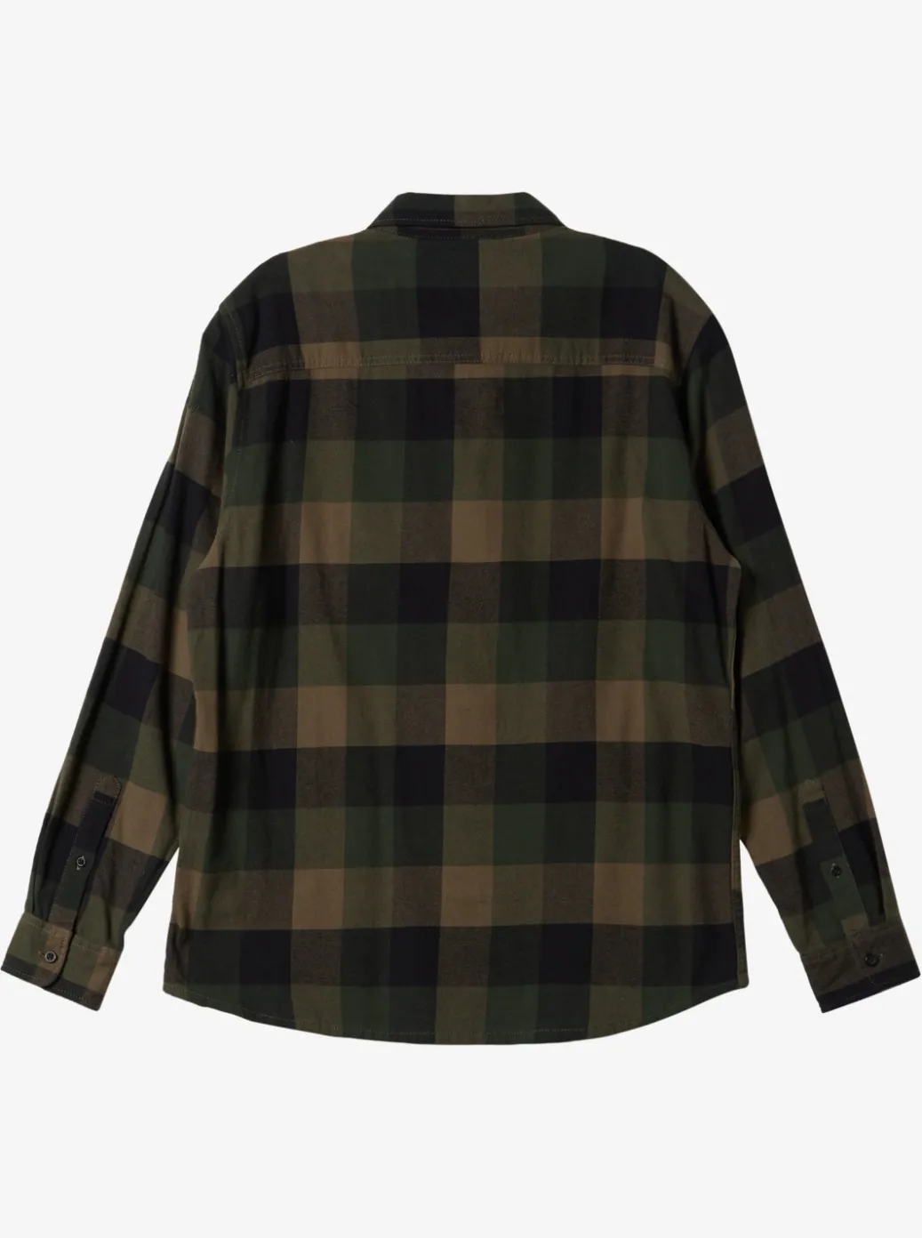 Best Sale Quiksilver Motherfly Long Sleeve Shirt Major Brown Motherfly