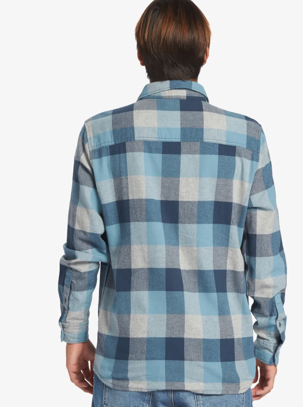 Cheap Quiksilver Motherfly Long Sleeve Shirt Midnight Navy Motherfly