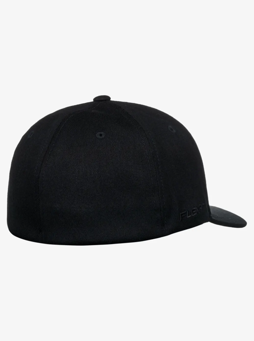 New Quiksilver Mountain And Wave Flexfit Hat Black/Black