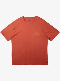 Sale Quiksilver Natural Vibe T-Shirt Baked Clay