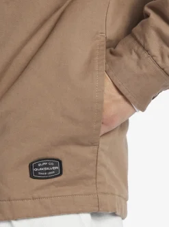 Outlet Quiksilver New Aitor Hooded Jacket Fossil