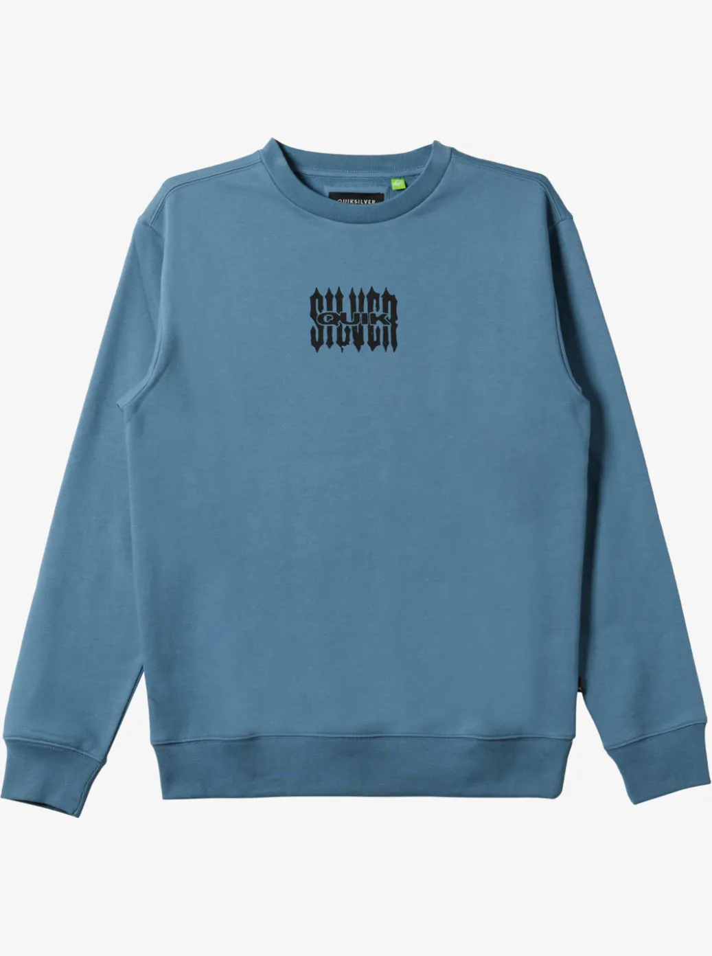 Cheap Quiksilver No Control Crew Fleece Crew Neck Sweatshirt Aegean Blue