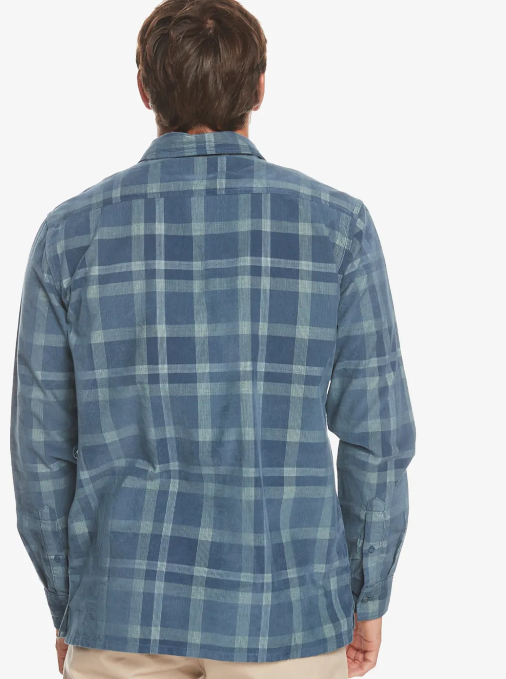 Discount Quiksilver Oakenhead Long Sleeve Shirt Iceberg Green Oakenhead