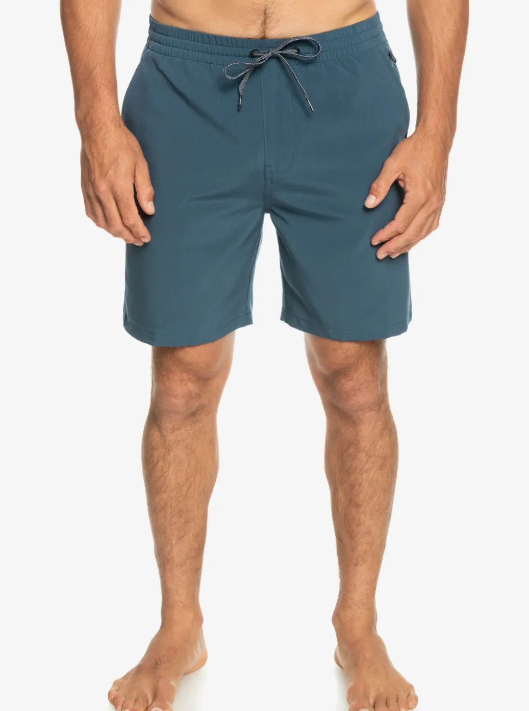 Clearance Quiksilver Ocean Elastic Waist 18" Amphibian Shorts Midnight Navy