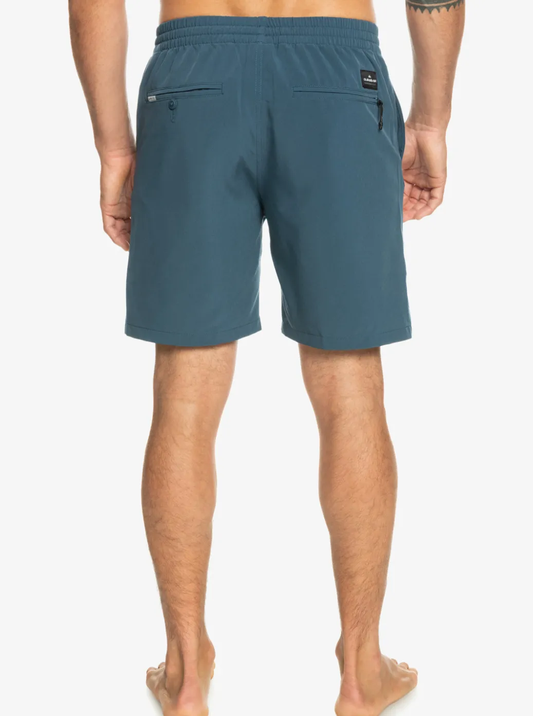 Clearance Quiksilver Ocean Elastic Waist 18" Amphibian Shorts Midnight Navy