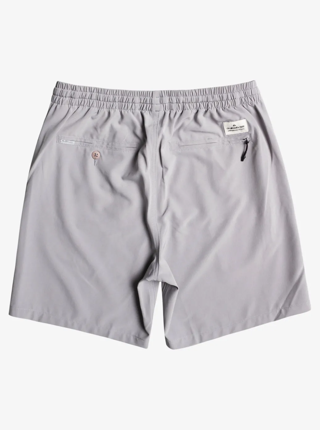 Clearance Quiksilver Ocean Elastic Waist 18" Amphibian Shorts Sleet