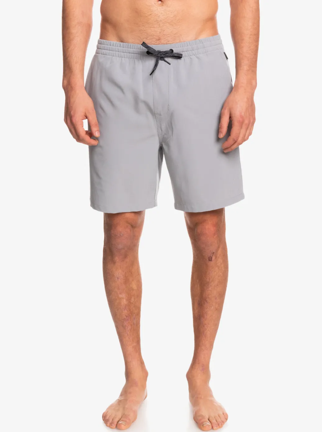 Clearance Quiksilver Ocean Elastic Waist 18" Amphibian Shorts Sleet