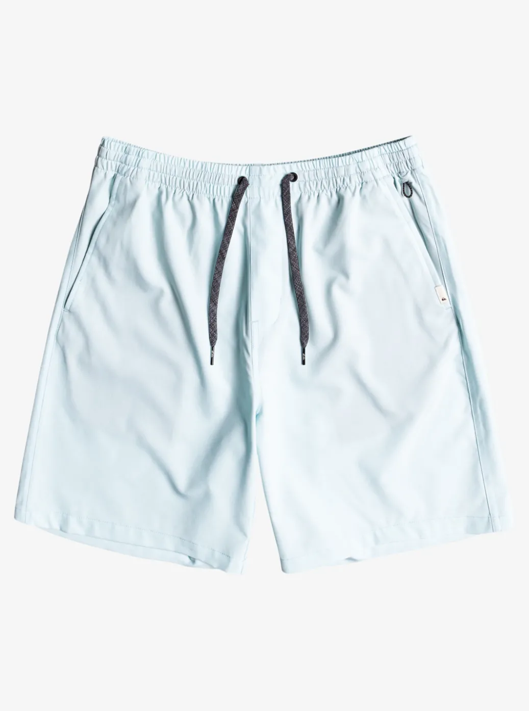 Best Sale Quiksilver Ocean Elastic Waist 18" Amphibian Shorts Iced Aqua
