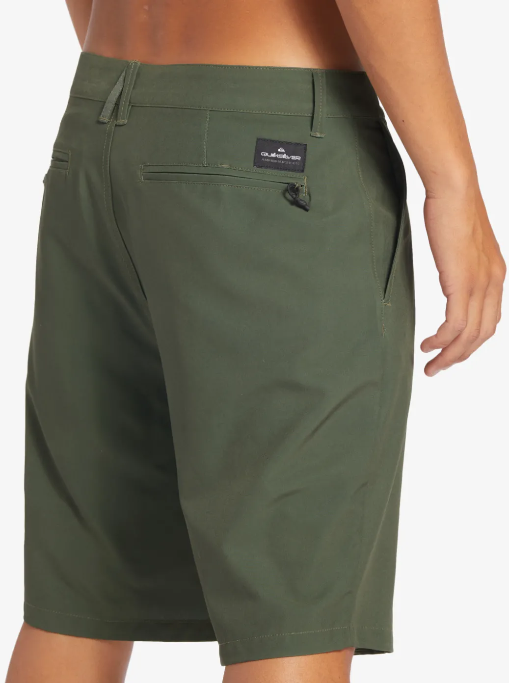 Shop Quiksilver Ocean Union Amphibian 20" Hybrid Shorts Climbing Ivy