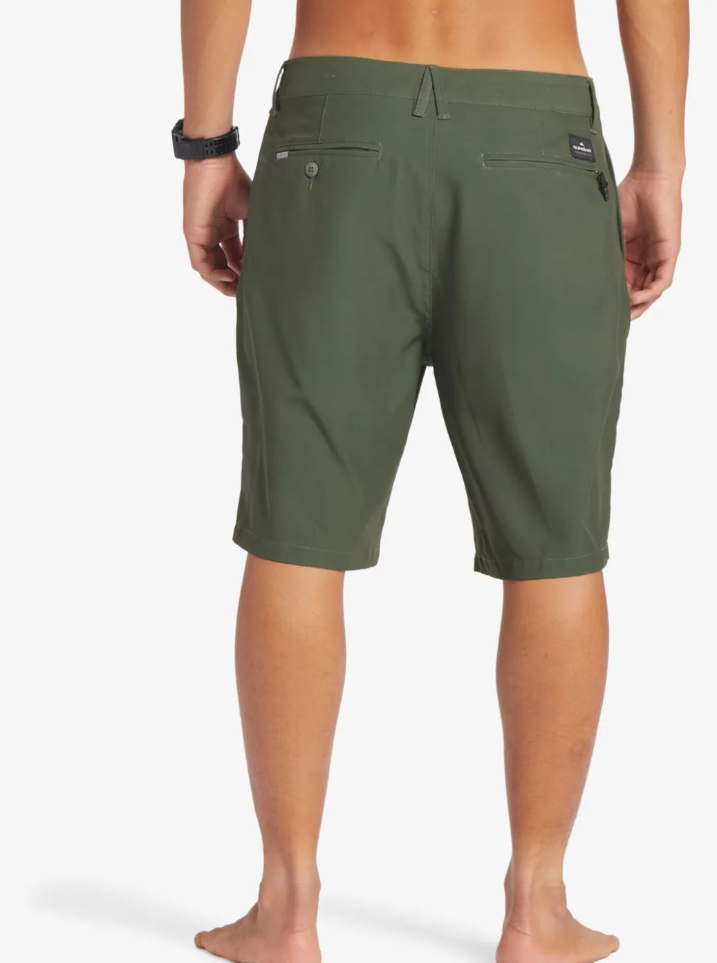 Shop Quiksilver Ocean Union Amphibian 20" Hybrid Shorts Climbing Ivy