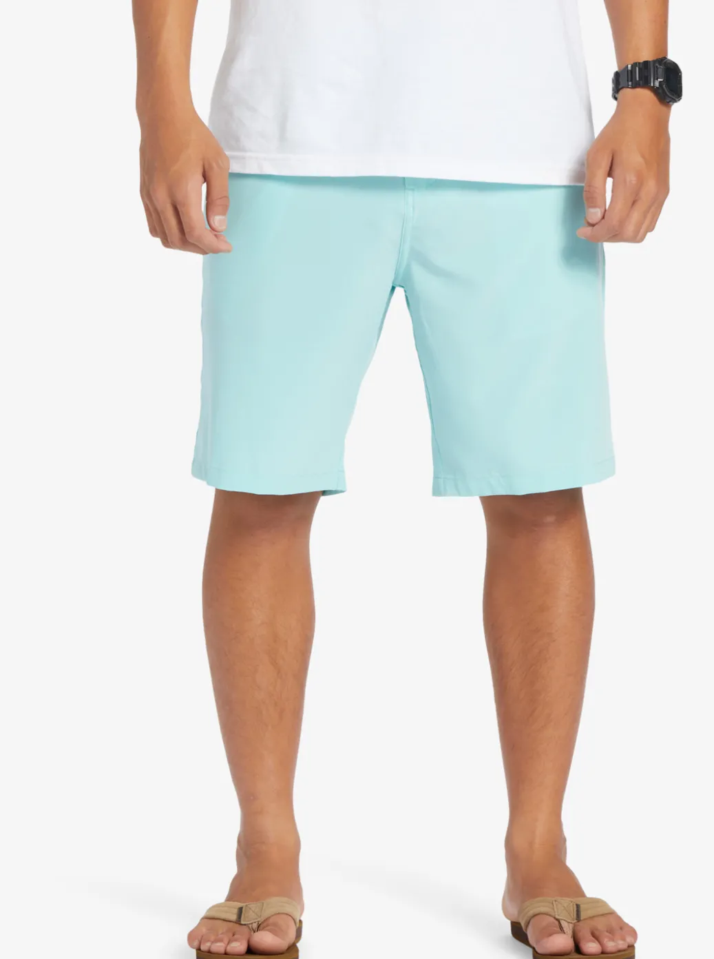 Outlet Quiksilver Ocean Union Amphibian 20" Hybrid Shorts Angel Blue
