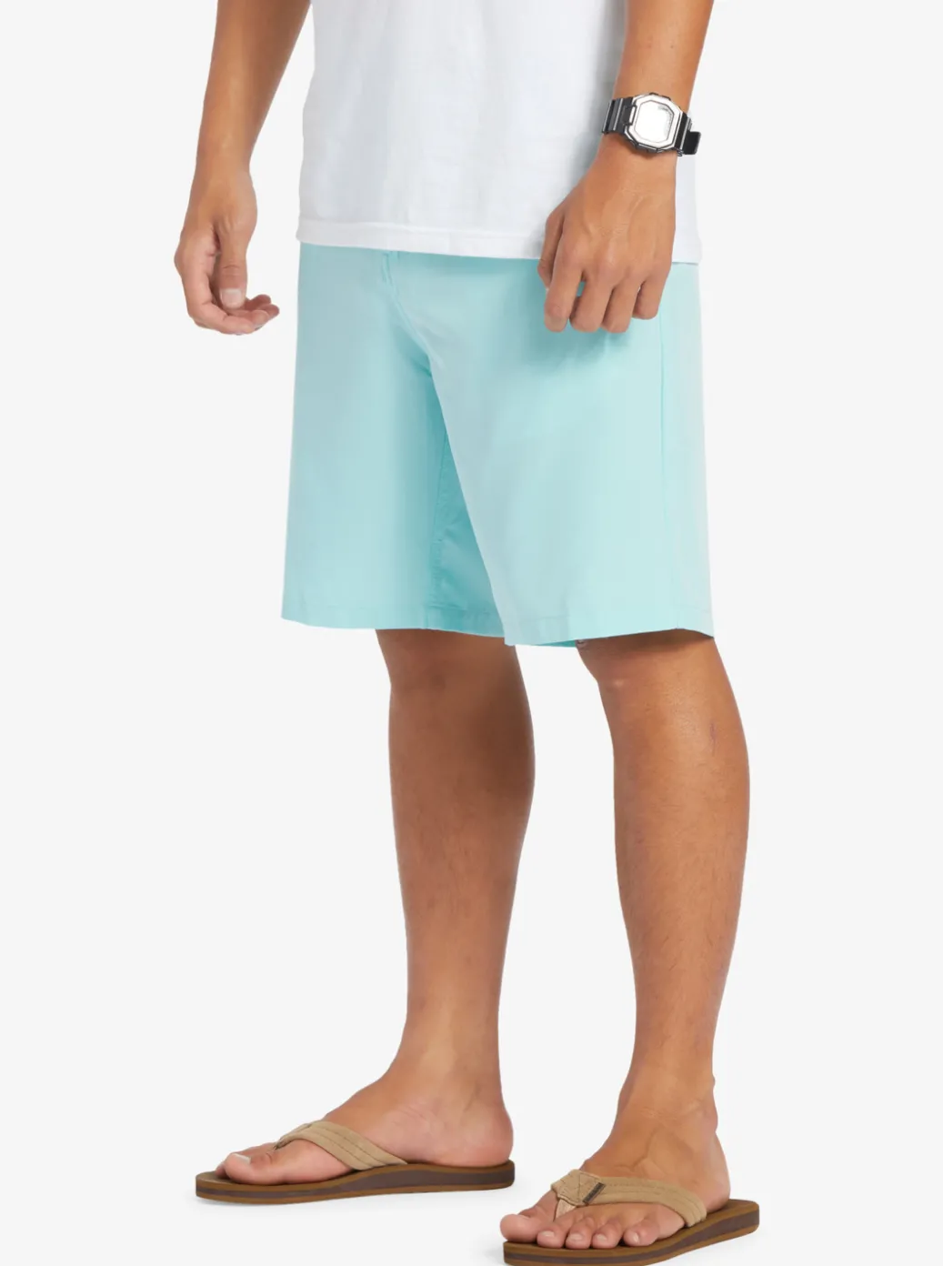 Outlet Quiksilver Ocean Union Amphibian 20" Hybrid Shorts Angel Blue