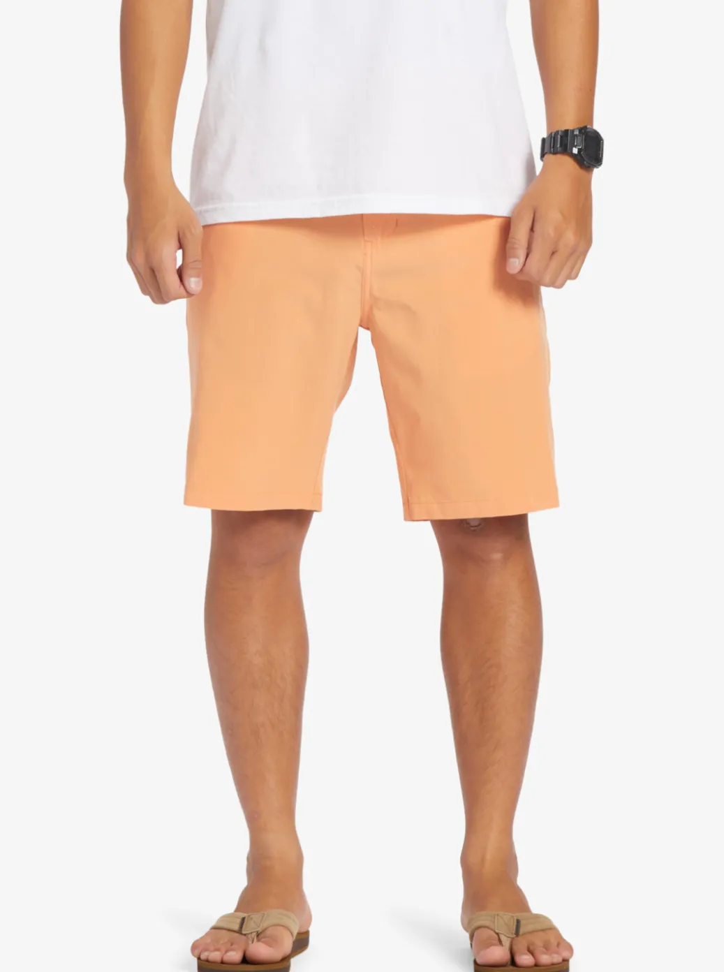 Sale Quiksilver Ocean Union Amphibian 20" Hybrid Shorts Copper Tan