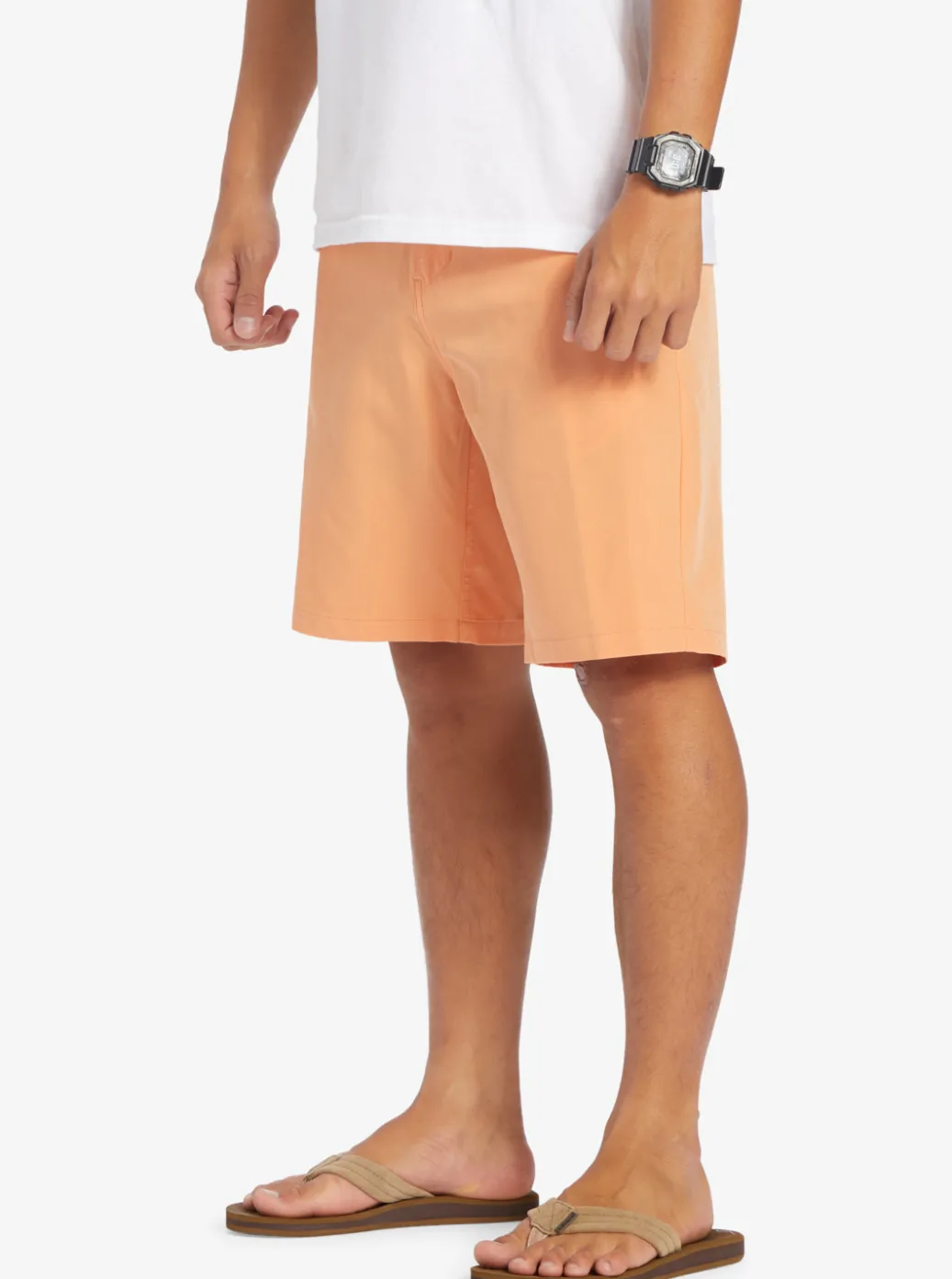 Sale Quiksilver Ocean Union Amphibian 20" Hybrid Shorts Copper Tan